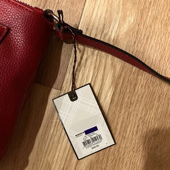 Rich red Dana Bachman leather purse - Picture 7 of 7